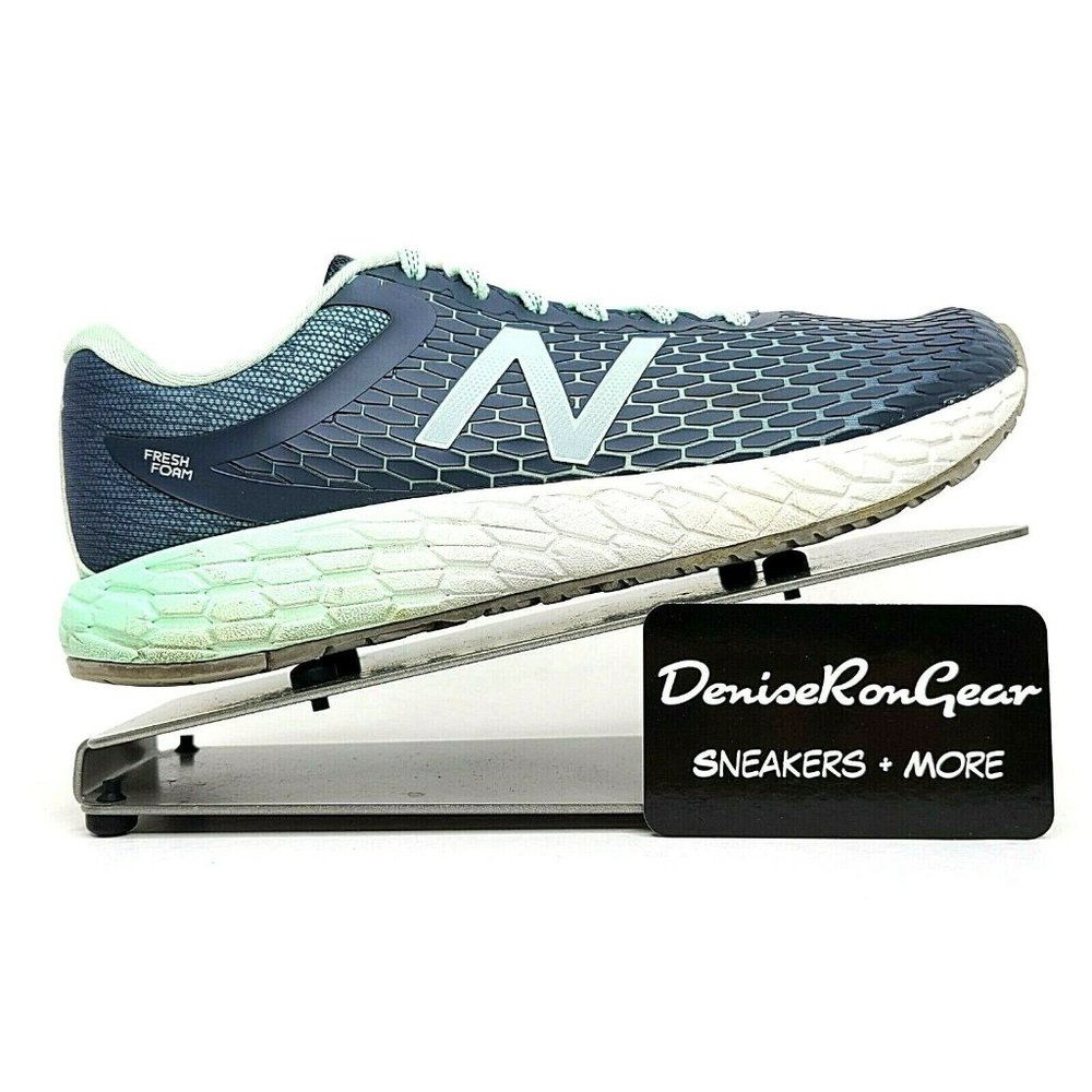New Balance Womens  Blue Mint Sneaker Shoes US 8